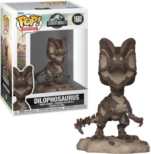 Funko Pop! JURASSIC PARK FOSSIL Movie 1680 Dilophosaurus