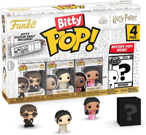 Funko Pop! Bitty The Goblet of Fire Harry Potter Cho Chang Parvati Patil