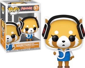 Funko Pop! AGGRETSUKO Sanrio 97 Aggretsuko With Headphones