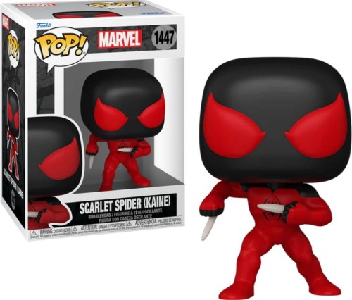 Funko Pop! SPIDER-MAN COMICS Marvel 1447 Scarlet Spider (Kaine)