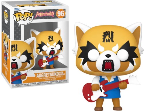Funko Pop! AGGRETSUKO Sanrio 96 Aggretsuko With Guitar