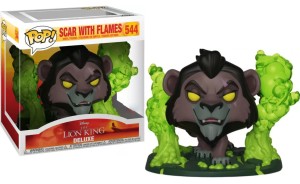 Funko Pop! THE LION KING Deluxe 544 Scar in Flames