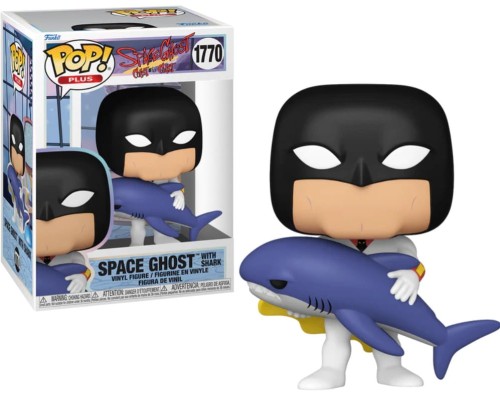 Funko Pop! SGCTC Plus Animation 1770 Space Ghost with Shark