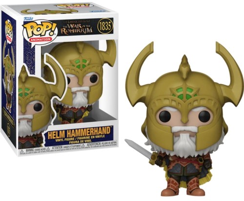 Funko POP! THE WAR OF ROHIRRIM 1835 Helm Hammerhand Lord of the rings