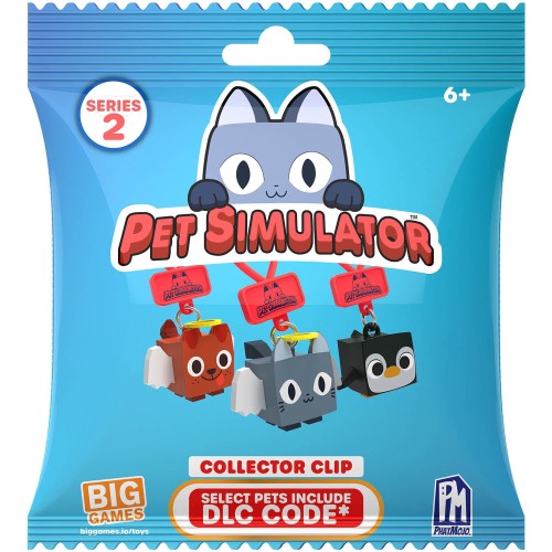 PET SIMULATOR X BRELOK FIGURKA KOD DLC SERIA 2 MASKOTKA CZYTAJ OPIS