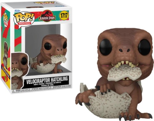 Funko POP! JURASSIC PARK HATCHLING Movies 1717 Velociraptor Figurka