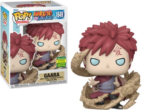 Funko POP! NARUTO SHIPPUDEN Animation 1649 Gaara Convention Figurka