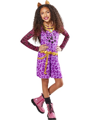Monster High Monster High Clawdeen Kostium 5-6 Rubie's Przebranie