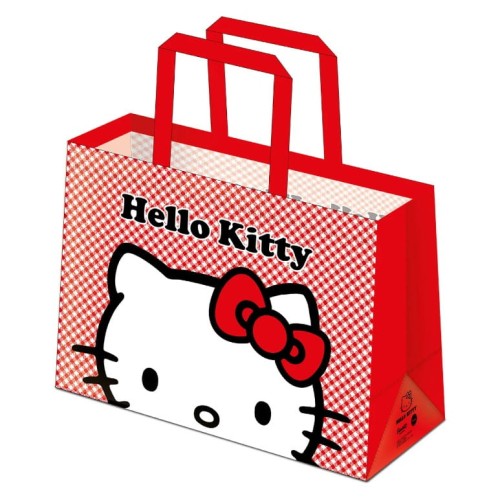 HELLO KITTY Peeking Torba na zakuoy 43x33 cmcm 100% z recyklingu