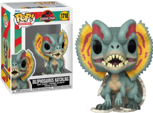 Funko POP! JURASSIC PARK HATCHLING Movies 1718 Dilophosaurus
