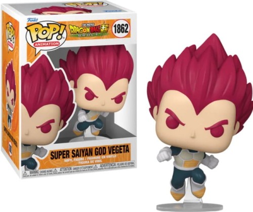 Funko POP! DRAGON BALL SUPER BROLY Animation 1862 SSG Vegeta Figurka