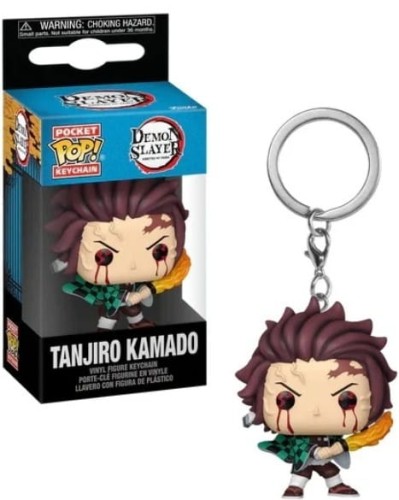 Funko Pop! DEMON SLAYER Breloczek Figurka Tanjiro (Sun Breathing)