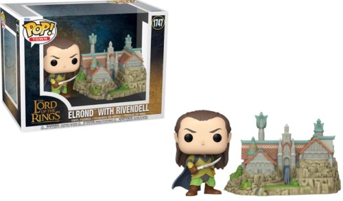 Funko POP! LORD OF THE RINGS TOWN 1747 Elrond & Rivendell