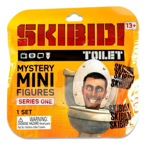 Skibidi Toilet Mini Figurka 6 cm Seria 1 Saszetka w ciemno