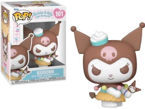 Funko POP! HELLO KITTY Sanrio 101 Kuromi with ice cream
