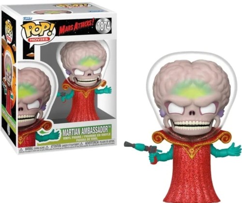 Funko POP! MARS ATTACK Movies 1874 Alien Ambassador