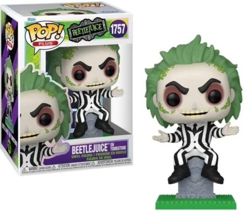 Funko POP! BEETLEJUICE Plus 1757 Beetlejuice with tombstone