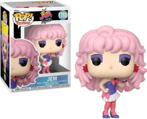 Funko POP! JEM AND THE HOLOGRAMS Animation 1788 Jem