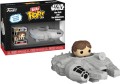 Funko POP! STAR WARS Bitty Pop Ride Han Solo with Milennium Falcon