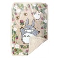 MY NEIGHBOR TOTORO - Totoro Rapsberry - Fluffy Koc 100x140cm