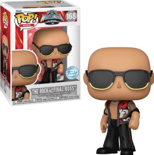Funko POP! THE ROCK WWE 168 Final Boss (WrestleMania 40)