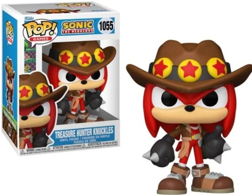 Funko POP! SONIC 1055 Treasure Hunter Knuckles Figurka the hedgehog