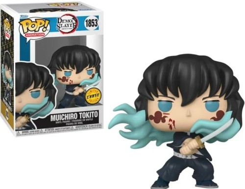 Funko POP! DEMON SLAYER Animation 1853 Muichiro Attack Figurka Chase