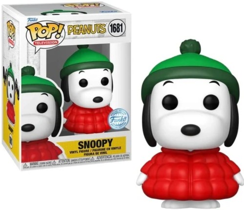 Funko POP! PEANUTS Television 1681 Snoopy in coat