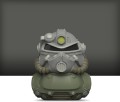 Tubbz Kaczuszka Figurka MINI Fallout - T-51 Armour  BATHTUB EDITION 5cm