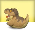 Tubbz Kaczuszka Figurka Jurassic Park T-Rex BATHTUB EDITION 5cm