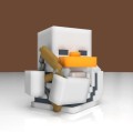Tubbz Kaczuszka Figurka Minecraft Skeleton Szkielet Cosplaying Rubber