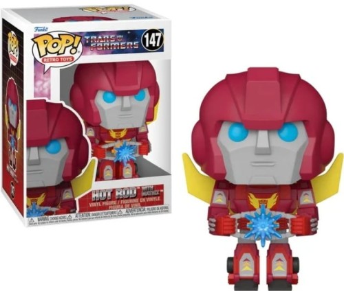 Funko POP! TRANSFORMERS 147 Hot Rod with Matrix Figurka