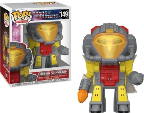 Funko POP! TRANSFORMERS Super 6  149 Omega Supreme Figurka
