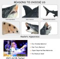 DINOZAUR REALISTYCZNY MEGALODON 28cm JAK ŻYWY BIAŁY REKIN ŻARŁACZ