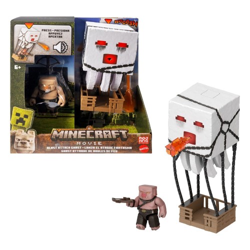A Minecraft Movie Figurka Akcji Blast Attack Ghast 25 cm Duch