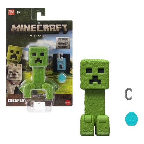 A Minecraft Movie Figurka Akcji Creeper 10 cm Mattel