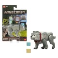 A Minecraft Movie Figurka Akcji Dennis the Wolf 10 cm Mattel
