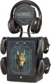 Hogwarts Legacy PS5 XBOX NINTENDO LOGO STOJAK PODSTAWKA 4 PADY GRY HEADSET LOCKER Harry Potter