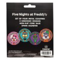 Five Nights at Freddy’s Zestaw 4 Podkładek pod Kubek z Nadrukiem Security Breach Fanattik