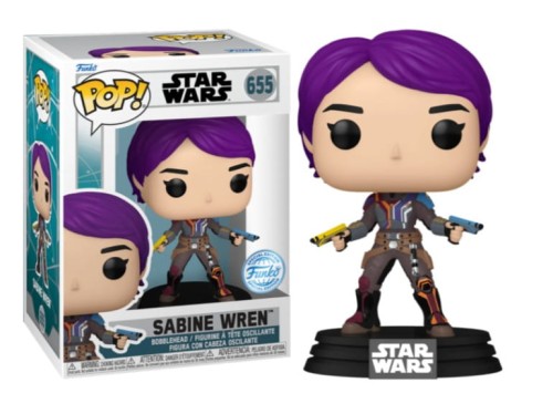 Funko POP! Star Wars: Clone Wars Vinyl Figurka Sabine Wren(GW) 9 cm