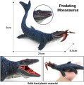 DINOZAUR REALISTYCZNY MOZAZAUR 26CM RUCHOMA SZCZĘKA Mosasaurus Figurka