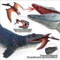 DINOZAUR REALISTYCZNY MOZAZAUR 26CM RUCHOMA SZCZĘKA Mosasaurus Figurka