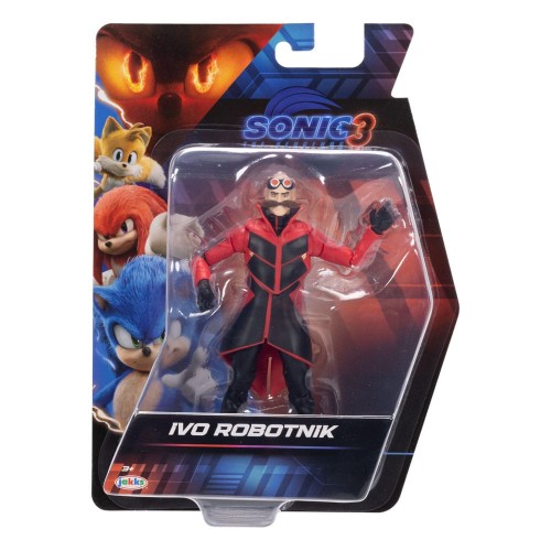 Sonic the hedgehog 3 Figurka doctor eggman 13cm Jakks Szybki jak błyskawica