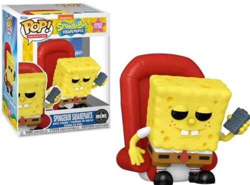 Funko POP! MEME Premium 1752 Spongebob (Ight Imma head out) Figurka