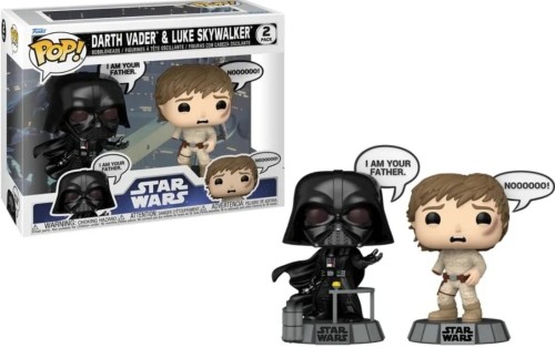Funko POP! STAR WARS 2 Pack Darth Vader & Luke Zestaw Figurek