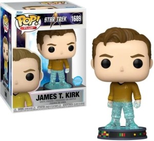 Funko POP! STAR TREK TRANSPORTER Plus 1689 Kirk (Glitter)