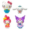 HELLO KITTY & Friends Zestaw Czterech figurek Comansi