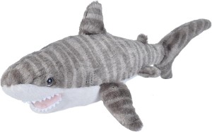 Wild Republic żarłacz tygrysi rekin shark 37cm maskotka pluszak edukacyjna
