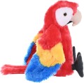 Wild Republic czerwona ara papuga 20cm maskotka pluszak edukacyjna