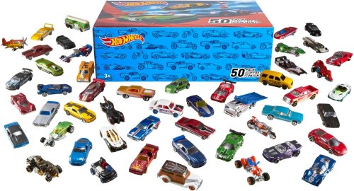 Hot Wheels V6697 Zestaw samochodzików 50-pak autek Samochodziki